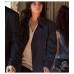 Inferno  Felicity Jones (Sienna Brooks) Blue Cotton Coat